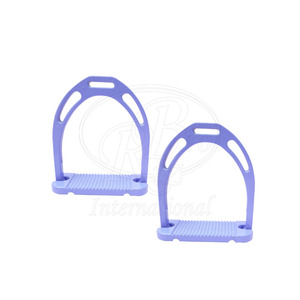 Estribos Jin de Aluminio con Recubrimiento en Polvo de 4.75 Pulgadas, Ligeros, para Montar a Caballo - Product Image 3