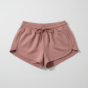 Women's Casual Sport Shorts Modern Athleisure Wear <b>Elastic</b> Waist Daily Comfort Shorts OEM Manufacturer - Product Image 1