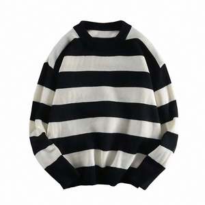 Suéteres de Alta Calidad para Hombre al por Mayor, Suéter de Punto para Invierno, Logotipo Personalizado - Product Image 5