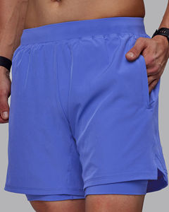 Wholesale <b>Men's</b> <b>Shorts</b> Light Grey Relaxed Fit <b>Linen</b> Look Pinstripe <b>Shorts</b> For <b>Men</b> Latest Style <b>Men</b> Sustainable Gym Wear - Product Image 2