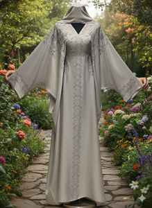 Nouvelle collection 2026 : Magnifique Abaya noire traditionnelle islamique pour femmes – Vêtements musulmans d'Arabie Saoudite et du Golfe - Product Image 3