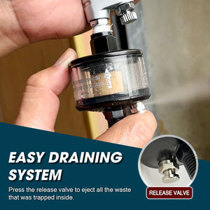 Válvula de Drenaje Separadora de Agua y Aceite para Filtro de Aire, Trampa de Agua OEM LEMATEC AI-304 para Compresor, Manguera de Línea de Aire, Herramientas Neumáticas, Pistola de Pulverización, Plasma - Product Image 5