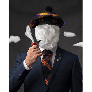 Sombrero Escocés Highland Tam o' Shanter Personalizado con Pompón de Lana, Diseño Arcoíris, Tartán, Gorro de Clan, Venta al Por Mayor - Product Image 4