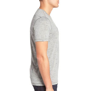T-shirts de marque de haute qualité pour hommes - T-shirts vierges avec logo frontal en tissu 100 % coton tissé, écologiques et anti-rétrécissement - Grande Vente - Product Image 2