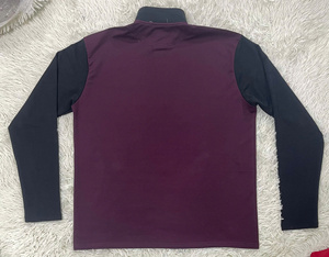 เสื้อพูลโอเวอร์ซิปครึ่งตัวสำหรับผู้ชาย สั่งซื้อจำนวนมากได้โดยตรงจากโรงงาน คุณภาพสูง เสื้อแขนยาวซิปครึ่งตัวสำหรับโปรโมชั่น ชุดยูนิฟอร์ม - Product Image 2