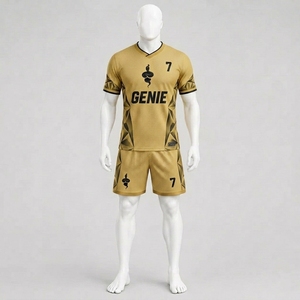 Tela Ligera que Absorbe la Humedad para Uniformes de Fútbol de Club, Prácticas, Juegos Competitivos, Ropa Deportiva Profesional para Equipos - Product Image 1