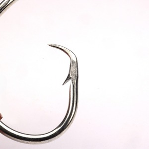 [Yooseung Industrial] Anzuelo Circular para Atún, Extra Fuerte, Afilado, con Punta Dentada, de Acero Inoxidable, para Pesca en Agua Salada - Product Image 2