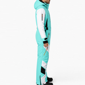 Traje de Nieve Unisex Personalizado, Traje de Esquí de Cuerpo Entero, Acolchado de Alta Calidad, con Calefacción, Resistente al Viento, con Cierre, Talla Grande, Transpirable - Product Image 3