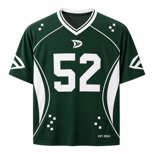 Camiseta Deportiva de Malla Verde Bosque de Alta Calidad, Estilo Y2K Vintage, Oversize, para Streetwear, con Impresión DTG Personalizada, Proveedor - Product Image 2