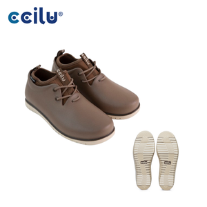 Botas casuales impermeables para hombre con cordones, suela suave y de secado rápido - Product Image 1