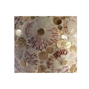 Timeless Geometric Mother of Pearl Decorative Vase - Product Image 4