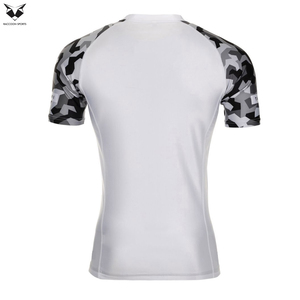 Camisetas de Compresión de Manga Corta para Entrenamiento de MMA, Diseño Sublimado, Ropa Deportiva Personalizada - Product Image 3