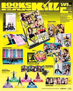IVE - [ ลุคที่น่าทึ่ง ] อัลบั้มเพลงชุดที่ 5 (เวอร์ชั่นฮีโร่คอมิกส์) อัลบั้มซีดีเคป๊อปเกาหลีขายดีที่สุดสำหรับทุกวัย วัสดุพลาสติก - Product Image 4