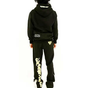 Custom made Men Puff Print <b>Tracksuit</b> <b>Stitched</b> Personalized Casual Wear Anti Wrinkle Breathable Comfortable Puff Print <b>Tracksuit</b> - Product Image 4