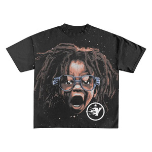 Camisetas de Hombre con Estampado DTG Vintage Lavado, 100% Algodón, Ropa Urbana Premium al por Mayor, Manga Corta, Cuello Redondo, Marca Privada OEM ODM - Product Image 5