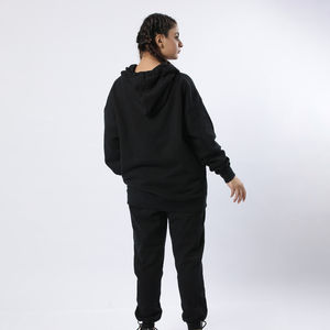 OEM Custom Logo Women's 3D for Puff Print Tracksuit 2 Piece Set Sportswear Oversized Cotton Sweatpants and <b>Hoodie</b> for Winter - Product Image 6