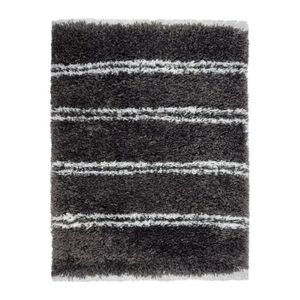 Best Selling Products Modern Striped <b>Bath</b> Rug Rectangle Plush Wool Acrylic Tufted Non-Slip Rubber Backing Bathroom Use - Product Image 1