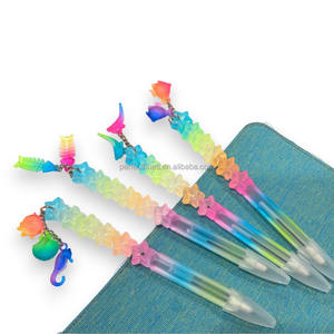 Bolígrafos bonitos al por mayor, bolígrafos temáticos Ocean Park con logotipo personalizado - Product Image 3