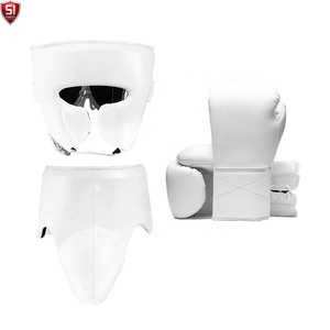 Ensembles de boxe SUMROOS en PU et cuir - Équipement d'entraînement respirant et protecteur avec emballage personnalisable pour toutes les saisons - Product Image 1