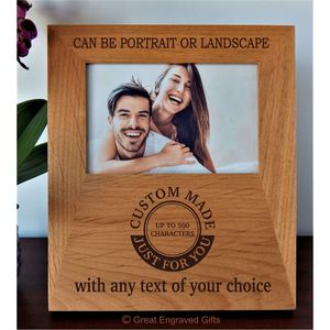 Personalized Laser Cut Wood PhotoFrame Romantic Wedding Gift Couple Picture <b>Frame</b> Custom Date <b>Name</b> Tabletop <b>Frame</b> Picture Plaque - Product Image 6