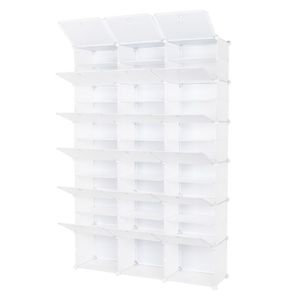 Scarpiera Portatile a 12 Livelli per 72 Paia, Organizzatore a Torre con 36 Scomparti, Mobile Contenitore Espandibile per Tacchi, Stivali e Ciabatte - Product Image 5