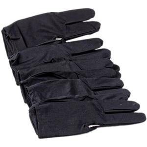 Custom Logo 3 Finger Billiard Gloves for <b>Pool</b> Snooker <b>Cue</b> Sports Left Hand Glove Stretch Fabric Premium Quality Billiard Gloves - Product Image 1