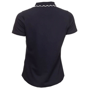 เสื้อถักแห้งเร็ว ระบายอากาศได้ดี สำหรับผู้หญิง สวมใส่สบาย น้ำหนักเบา คอปก ทรงเข้ารูป เหมาะสำหรับกอล์ฟ ผ้าฝ้าย 100% สำหรับฤดูร้อน - Product Image 1