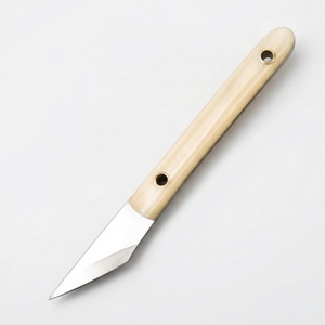Couteau de découpe et de finition en acier au carbone pour le travail du cuir, manche en os, outil de sculpture sur cuir, fournisseur et fabricant en gros - Product Image 4