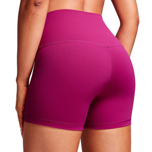 กางเกงขาสั้นผู้หญิงคุณภาพสูง เนื้อผ้านุ่ม ใส่สบายสำหรับฤดูร้อน ระบายอากาศได้ดี มีโลโก้พิมพ์ลาย เอวกลาง/เอวสูง เหมาะสำหรับออกกำลังกาย ผ้าออกซ์ฟอร์ด - Product Image 2