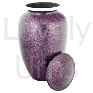 Urna para Cenizas Plum Mist, Urna Funeraria de Metal Morado para Adultos, Urna Conmemorativa - Product Image 2