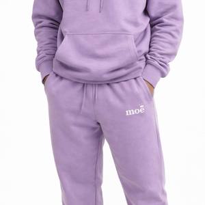 Conjuntos de Sudadera con Capucha y Pantalones Deportivos Unisex con Logotipo Personalizado al por Mayor, Conjuntos de Gimnasio de Algodón y Poliéster, Fabricante y Proveedor OEM ODM - Product Image 5