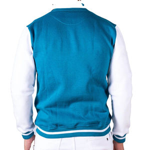 Chaqueta Varsity Ligera para Hombre con Capucha y Cuello Mandarín, Acolchada, de Lona, con Cierre, Logotipo Bordado Personalizado, Resistente al Viento, para Invierno - Product Image 5