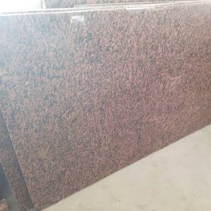 Offre Spéciale : Dalles de Granit Marron Cerise en Pierre Naturelle pour Plans de Travail de Cuisine et Salle de Bain, Tables à Manger, Tables Basses, Revêtements de Sol et Murs (Vente en Gros) - Product Image 4