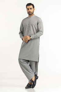 Salwar Kameez de Color Sólido para Hombre 2026, Alta Calidad, OEM, ODM, Precio al por Mayor, Nuevo Estilo, Kurta Pajama, Ropa India y Pakistaní para Niños - Product Image 4