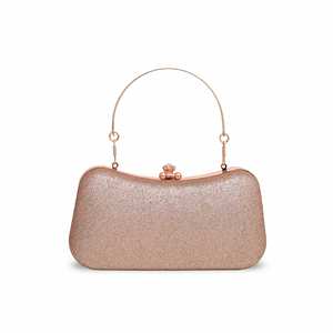 Envoltura de embrague de novia de satén champán P15186 - Product Image 1