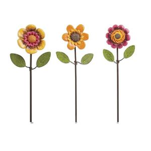 Nuevas y Modernas Decoraciones de Jardín con Flores de Metal que Brillan en la Oscuridad, Resistentes al Agua y Ecológicas - Product Image 5