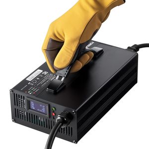 Caricabatterie Intelligente Completamente Automatico 24V 30A per Carrelli Elevatori, Caricatore a Mantenimento di Carica 24 Volt con Connettore Anderson per Batterie al Piombo-Acido - Product Image 6