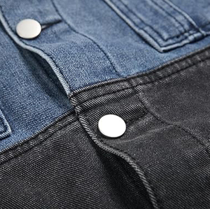 Chaquetas Vaqueras Casuales a la Moda para Hombre y Mujer - Cuello Alto, Reversibles, Impermeables y Transpirables para Uso Diario - Product Image 4