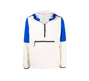 Chaqueta Cortavientos Impermeable para Hombre, Estilo Pullover, Talla Grande, Invierno, Transpirable, con Capucha, Diseño Ligero para Correr y Senderismo - Product Image 1