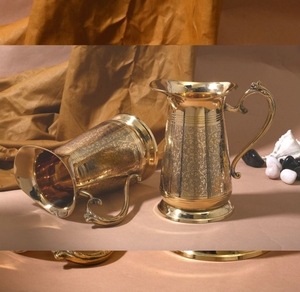 Royal Nakaashi Luxury Brass Jug for Cocktail Use-Portable Reusable Anti-Slip Multifunction & Washable - Product Image 2