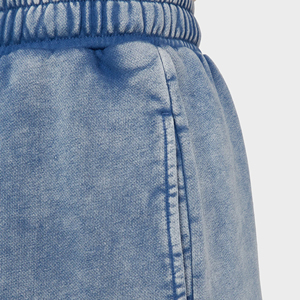 Nouveauté : Short décontracté d'été pour femme, brodé, délavé à l'acide, taille haute élastique, coupe classique, 100 % coton - Product Image 6