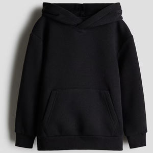 Sweat à capuche personnalisé en molleton épais, vierge, en coton, unisexe, coupe ample et oversize, vente en gros - Product Image 1
