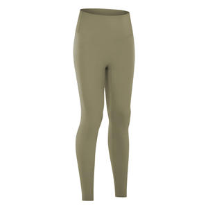 Leggings de yoga personalizados al por mayor para mujer, con textura de rejilla, control de abdomen, efecto fruncido en glúteos, ropa deportiva. - Product Image 4