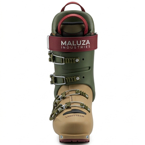 Botas de Esquí de Montaña para Hombre de Alta Calidad MALUZA INDUSTRIES, con Suela de Goma Rígida y Hebilla Ajustable - Product Image 1