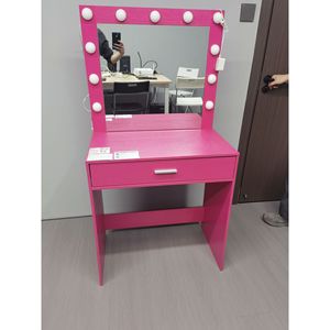 Grande Toeletta con Specchio e Luci Regolabili, Cassettiera a 1 Livello e Specchio con Luci a 3 Modalità - Tavoli da Trucco - Product Image 5