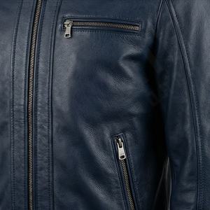 Veste de moto en cuir véritable pour homme de qualité supérieure, nouvelle arrivée, vestes de moto d'hiver, protections amovibles, personnalisables - Product Image 5