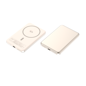 พาวเวอร์<span class=keywords><strong>แบ</strong></span>งค์อลูมิเนียมแบบพกพา 5000mAh <span class=keywords><strong>แบ</strong></span><span class=keywords><strong>ต</strong></span>เตอรี่แบบกึ่งโซลิดสเ<span class=keywords><strong>ต</strong></span><span class=keywords><strong>ต</strong></span>ชนิดเคลือบแม่เหล็กชาร์จเร็วไร้สาย PD20W/22.5W - Product Image 1