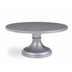 Spiderweb Design Metal <b>Cake</b> <b>Stand</b> with Orange <b>Cake</b> Displayed on Top Factory Direct Supply - Product Image 2