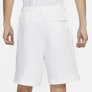 Pantalones Cortos Bermuda Blancos Estampados para Hombre, Cintura Media, Cierre con Cordón, Estilo Casual, 100% Algodón, Tejido de Punto Transpirable - Product Image 2