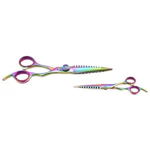 Professional Salon Scissors Supplier stainless steal premium quality scissors hair extension tools all sizes&colors available